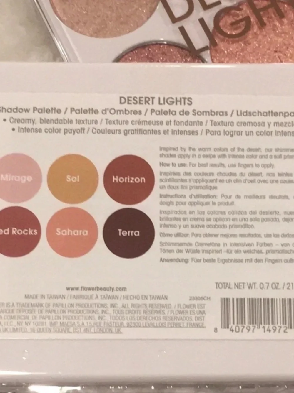 Flower Desert Lights Eyeshadow Palette